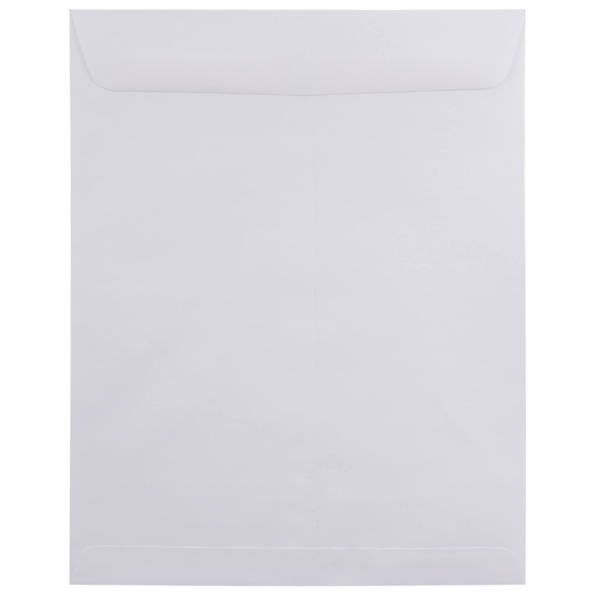 JAM Paper 11.5" x 14.5" White Open End Catalog Commercial Envelopes